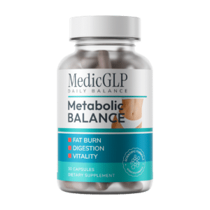 MedicGLP capsules, food supplement, tub of 30 capsules
